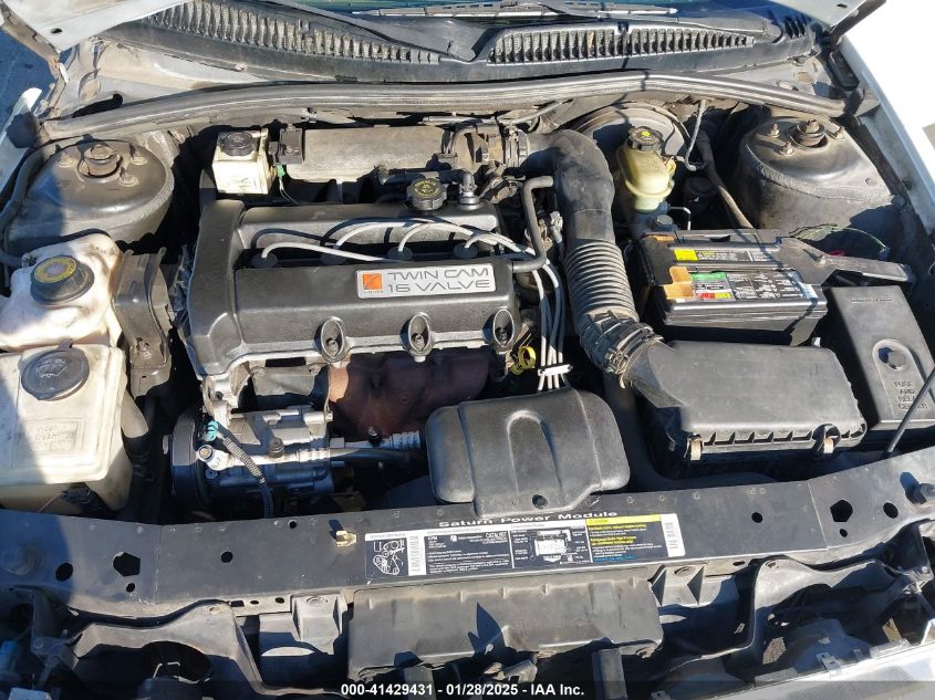 2001 Saturn Sl2 VIN: 1G8ZJ52751Z331713 Lot: 41429431