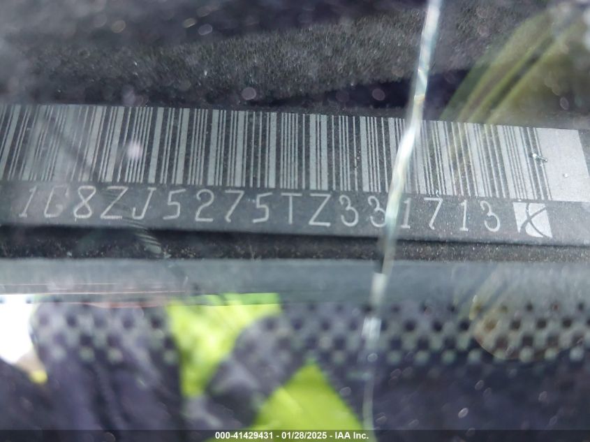 2001 Saturn Sl2 VIN: 1G8ZJ52751Z331713 Lot: 41429431