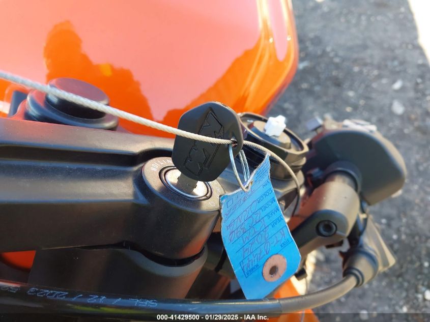 2024 Ktm 390 Rc VIN: MD2JYJ407RN207444 Lot: 41429500