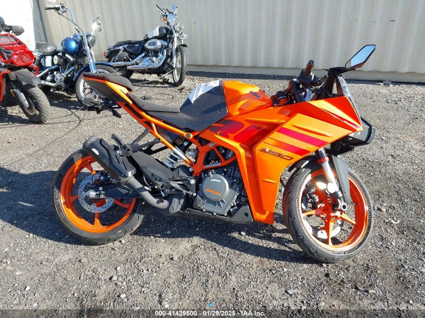 2024 Ktm 390 Rc VIN: MD2JYJ407RN207444 Lot: 41429500