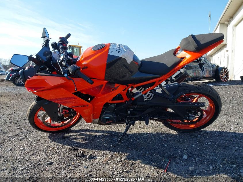2024 Ktm 390 Rc VIN: MD2JYJ407RN207444 Lot: 41429500