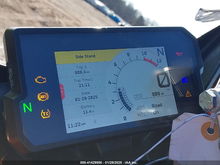 2024 Ktm 390 Rc VIN: MD2JYJ407RN207444 Lot: 41429500