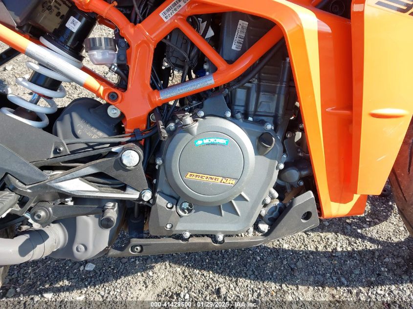 2024 Ktm 390 Rc VIN: MD2JYJ407RN207444 Lot: 41429500