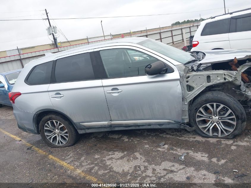 2017 Mitsubishi Outlander Es VIN: JA4AD2A31HZ017260 Lot: 41429550