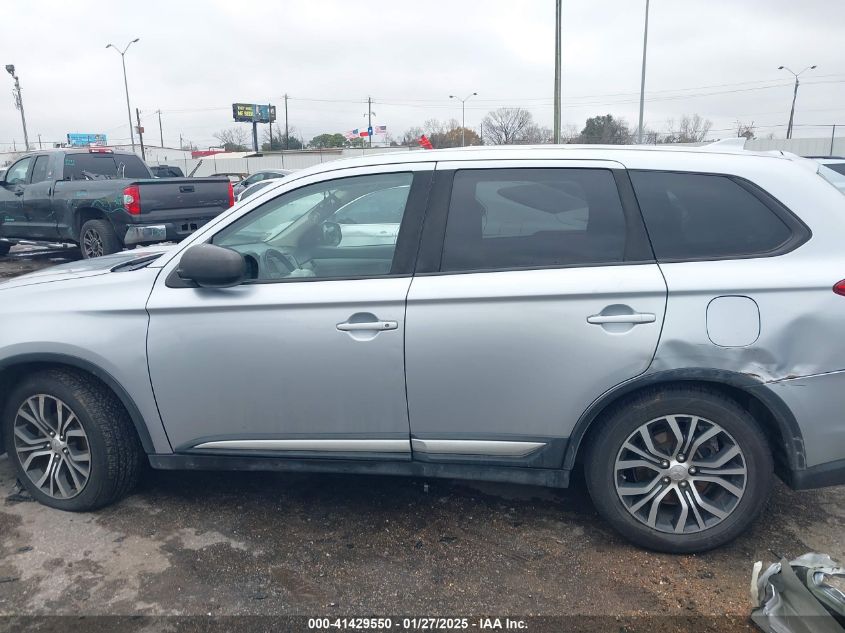 2017 Mitsubishi Outlander Es VIN: JA4AD2A31HZ017260 Lot: 41429550