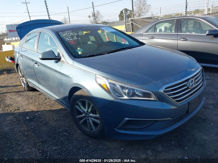 2017 HYUNDAI SONATA SE - 5NPE24AF2HH588993