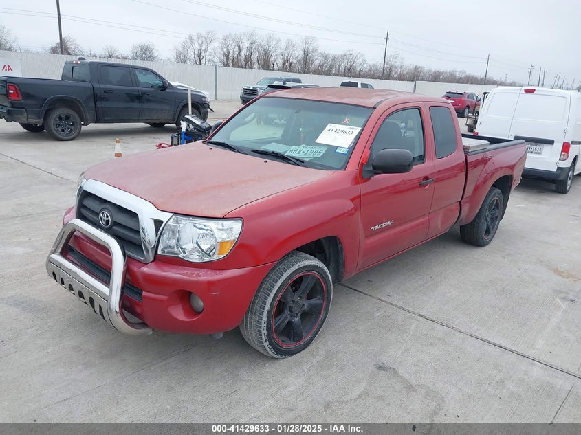 2008 TOYOTA TACOMA VIN: 5TETX22N68Z476407
