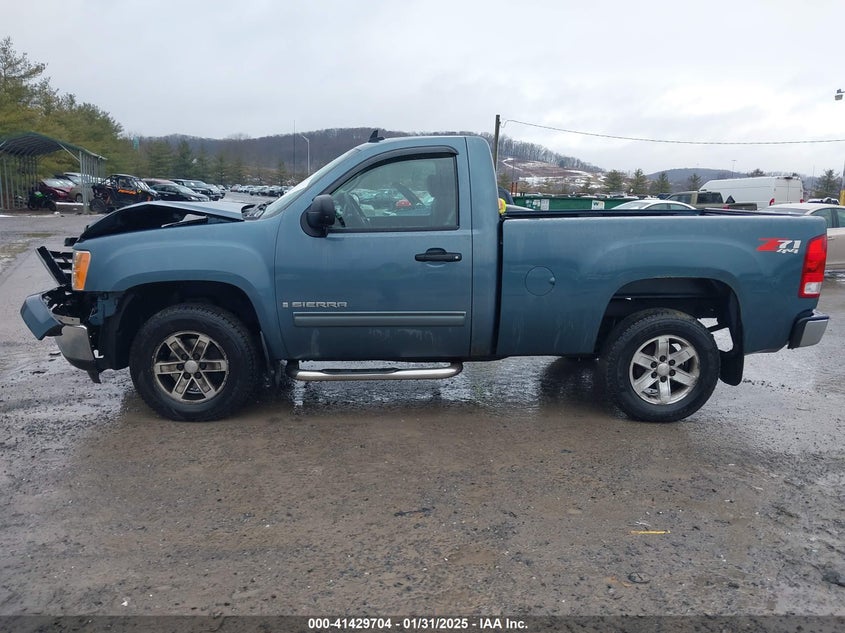 2008 GMC SIERRA 1500 VIN: 1GTEK14018Z190110