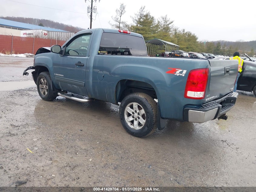 2008 GMC SIERRA 1500 VIN: 1GTEK14018Z190110