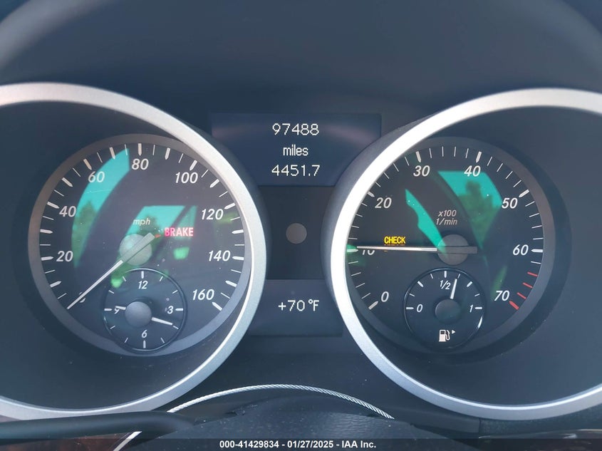 2007 MERCEDES-BENZ SLK 280 VIN: WDBWK54FX7F156617