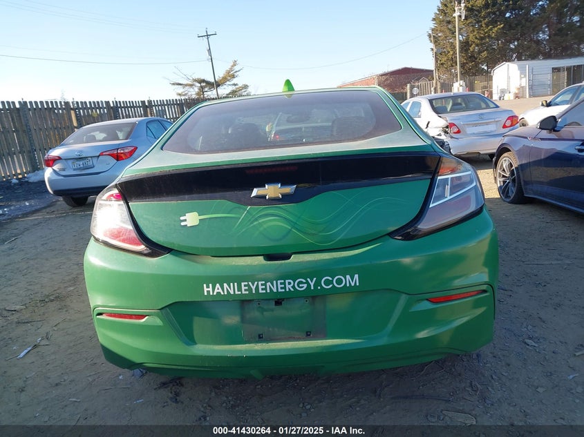 2017 CHEVROLET VOLT LT - 1G1RA6S5XHU186403
