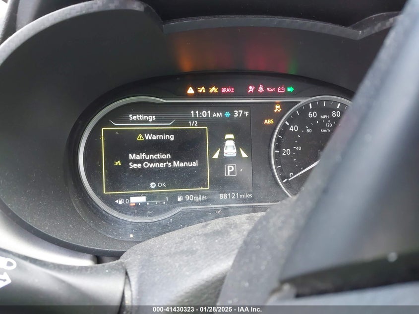 2020 Nissan Versa Sv Xtronic Cvt VIN: 3N1CN8EV1LL841563 Lot: 41430323