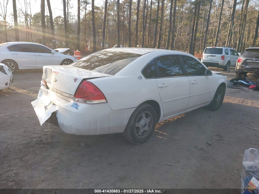 2007 CHEVROLET IMPALA VIN: 2G1WT55N979211225