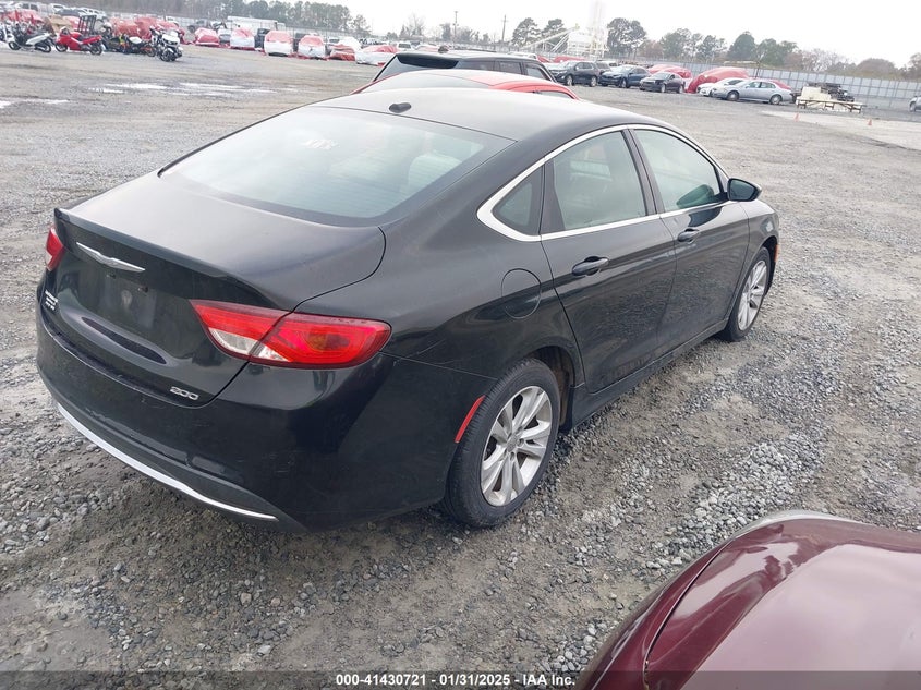 Vin: 1c3cccab7fn708073, lot: 41921293, chrysler 200 limited 20154