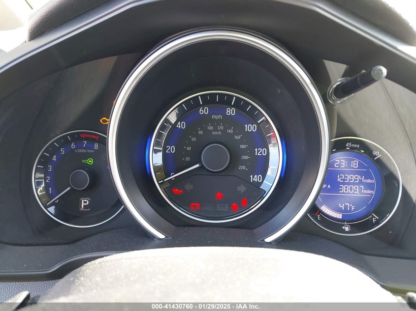 2016 HONDA FIT VIN: JHMGK5H5XGX039460