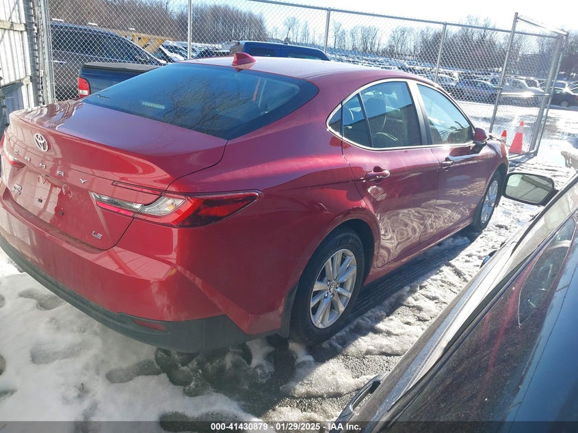 2025 TOYOTA CAMRY VIN: 4T1DBADK3SU011319