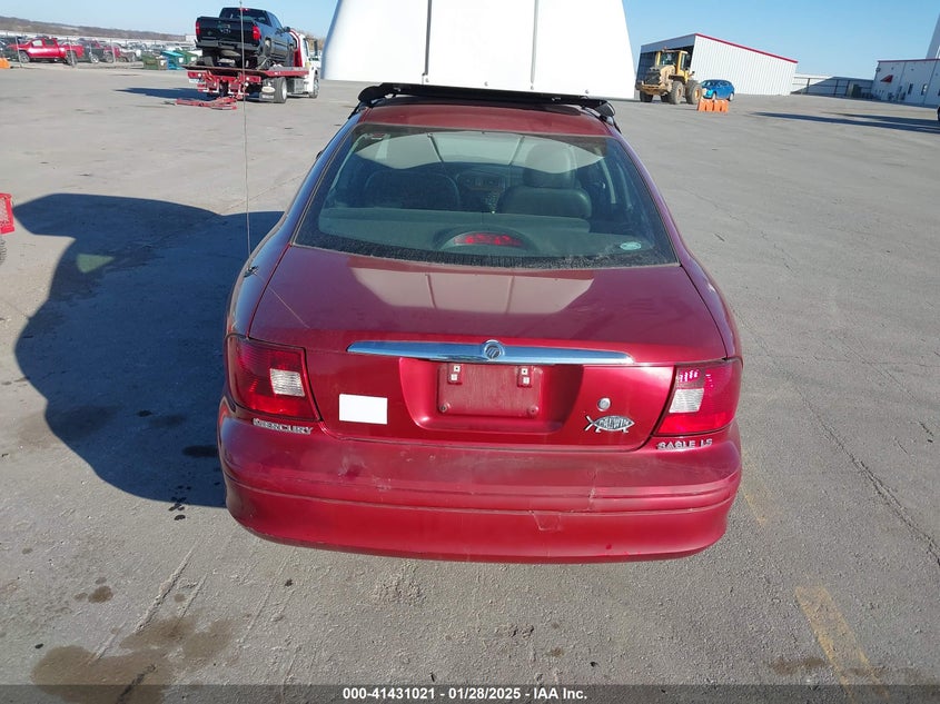 2001 Mercury Sable Ls Premium VIN: 1MEFM55S41G637888 Lot: 41431021