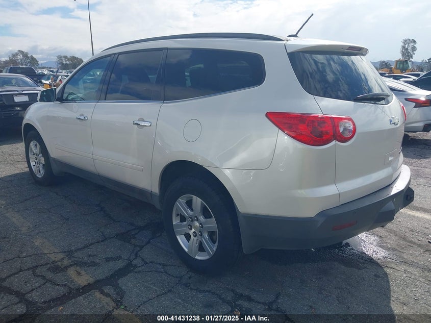 2012 CHEVROLET TRAVERSE VIN: 1GNKRGED3CJ331079