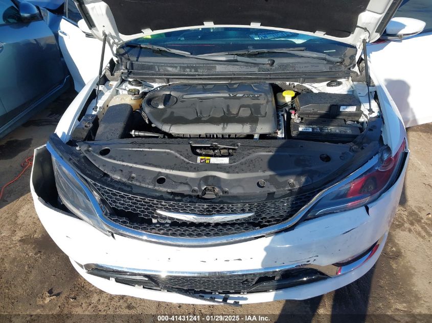 2015 Chrysler 200 C VIN: 1C3CCCEG0FN530271 Lot: 41431241