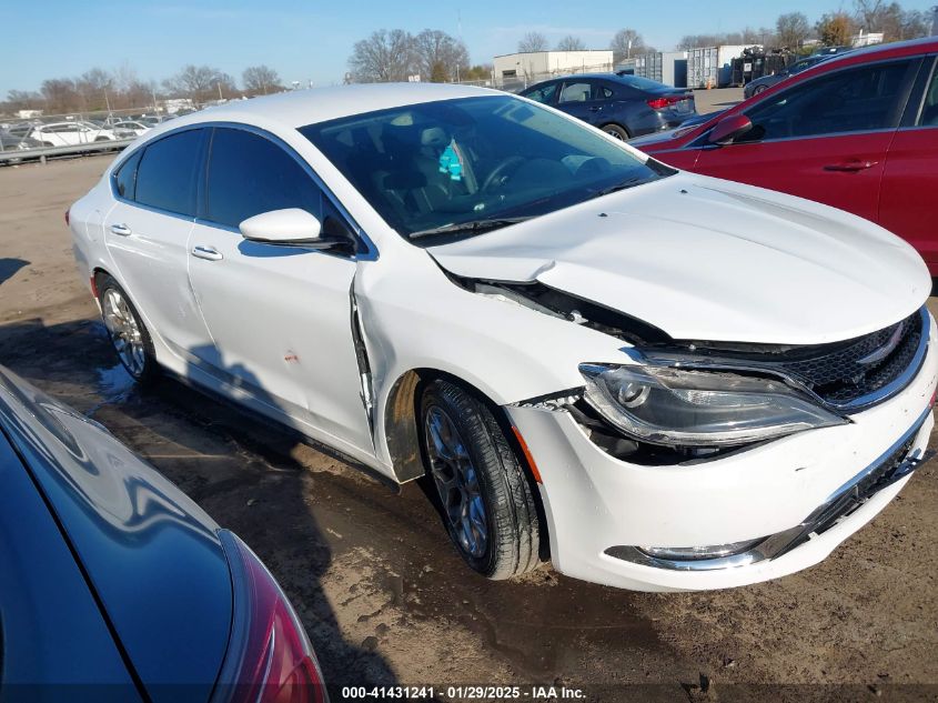 2015 Chrysler 200 C VIN: 1C3CCCEG0FN530271 Lot: 41431241