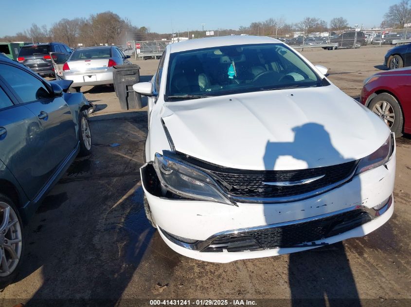 2015 Chrysler 200 C VIN: 1C3CCCEG0FN530271 Lot: 41431241