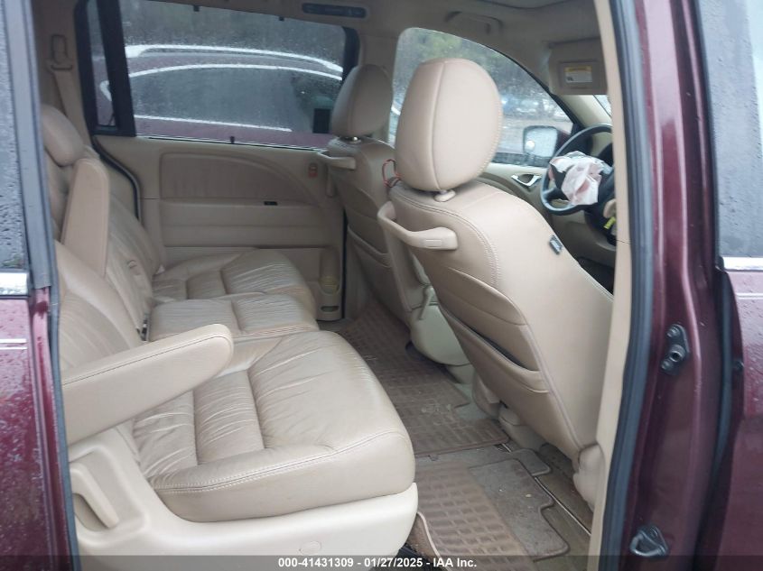 2010 Honda Odyssey Ex-L VIN: 5FNRL3H75AB080033 Lot: 41431309