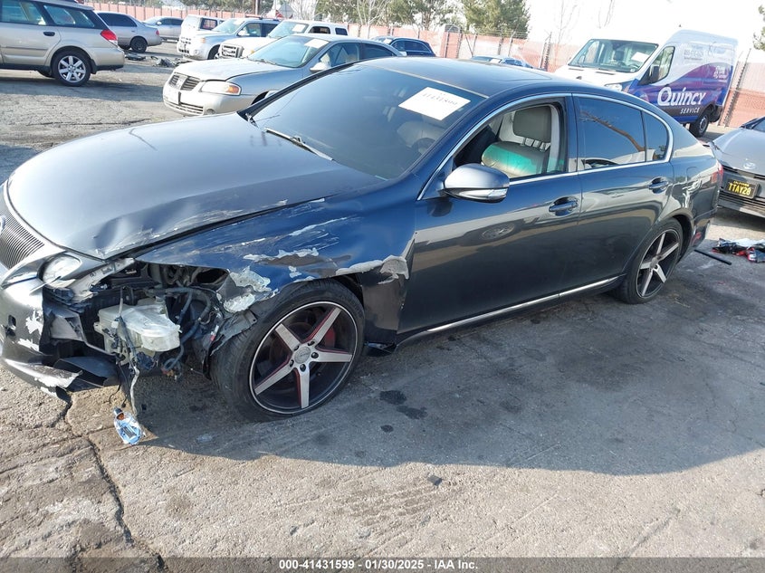 2010 LEXUS GS VIN: JTHBE1KSXA0050547