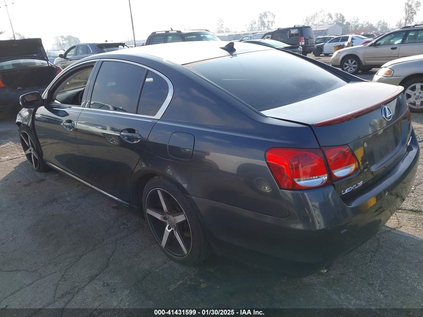 2010 LEXUS GS VIN: JTHBE1KSXA0050547