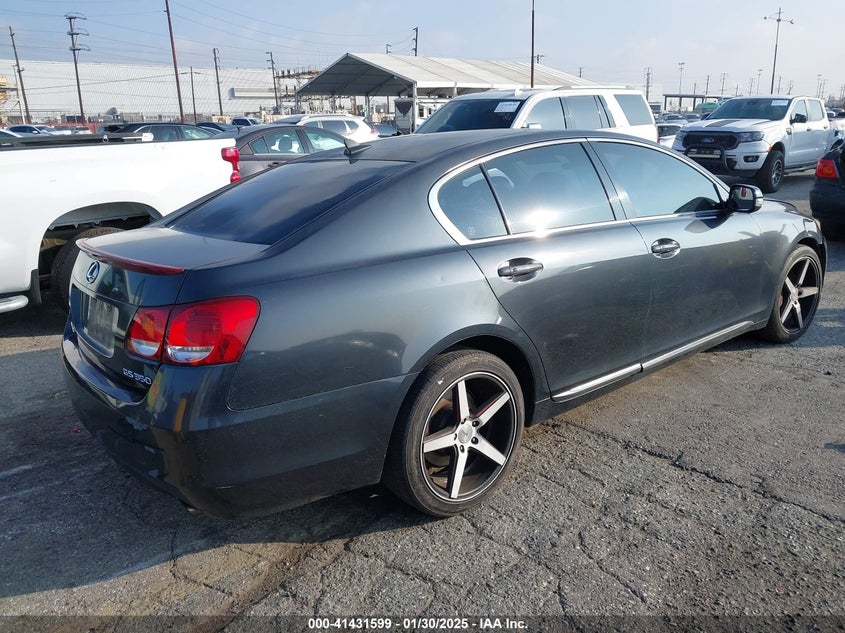 2010 LEXUS GS VIN: JTHBE1KSXA0050547