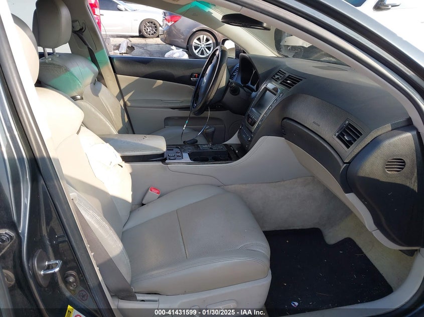 2010 LEXUS GS VIN: JTHBE1KSXA0050547