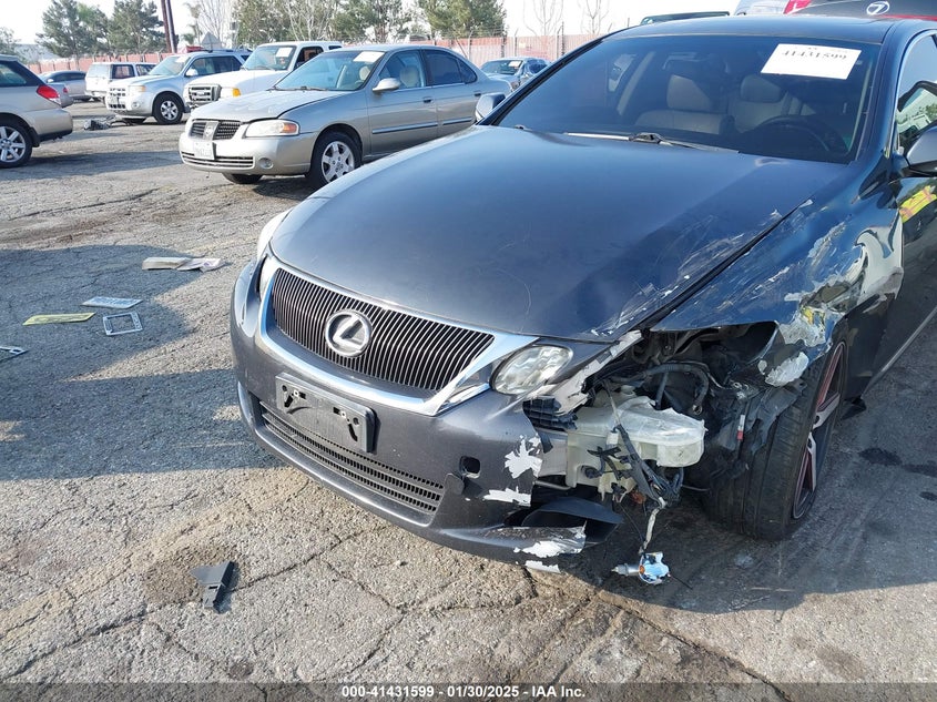 2010 LEXUS GS VIN: JTHBE1KSXA0050547