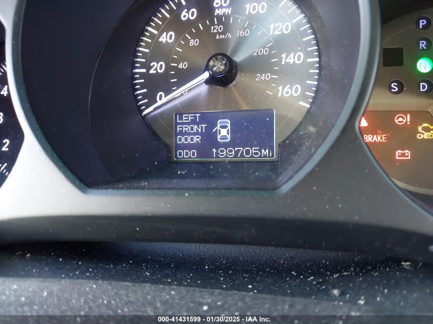 2010 LEXUS GS VIN: JTHBE1KSXA0050547