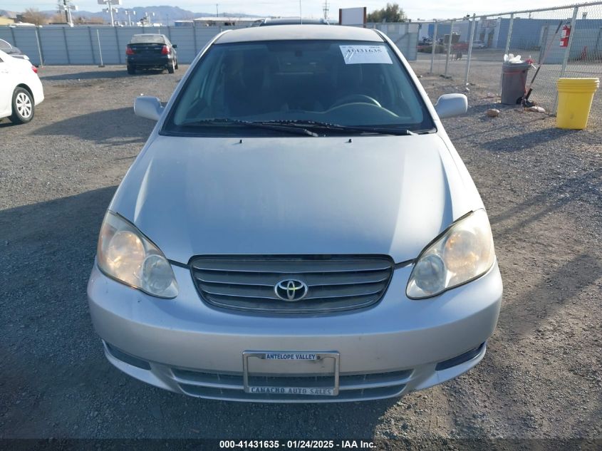 2004 Toyota Corolla Le VIN: 1NXBR32E74Z285153 Lot: 41431635