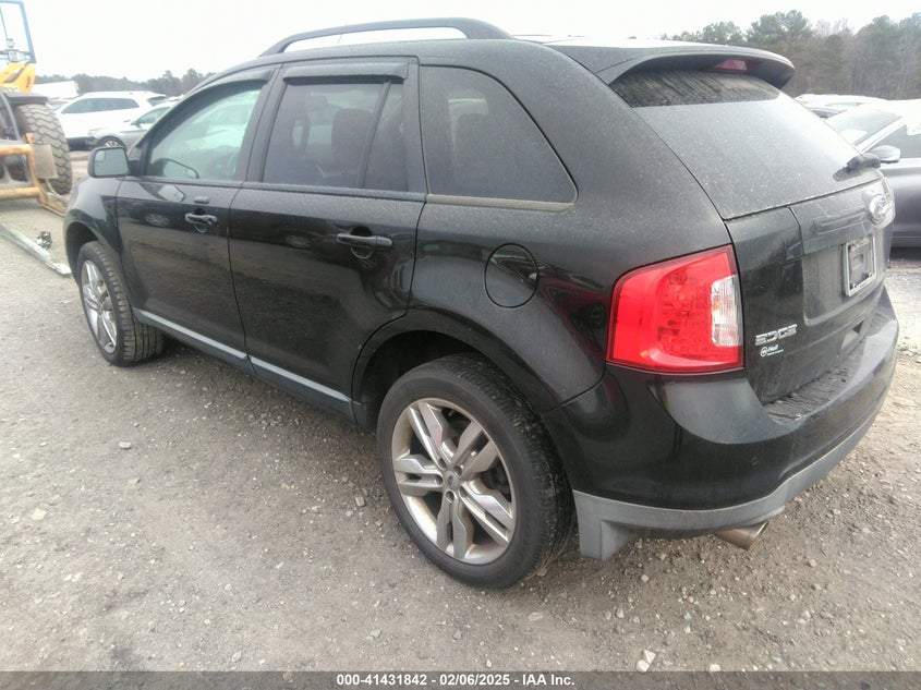 Vin: 2fmdk3jc0cba07275, lot: 41922414, ford edge sel 20123