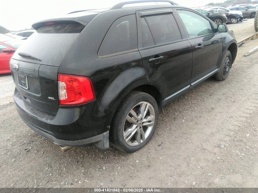 Vin: 2fmdk3jc0cba07275, lot: 41922414, ford edge sel 20124