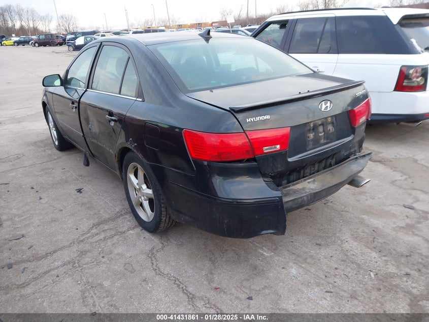 2009 HYUNDAI SONATA VIN: 5NPEU46F89H452839
