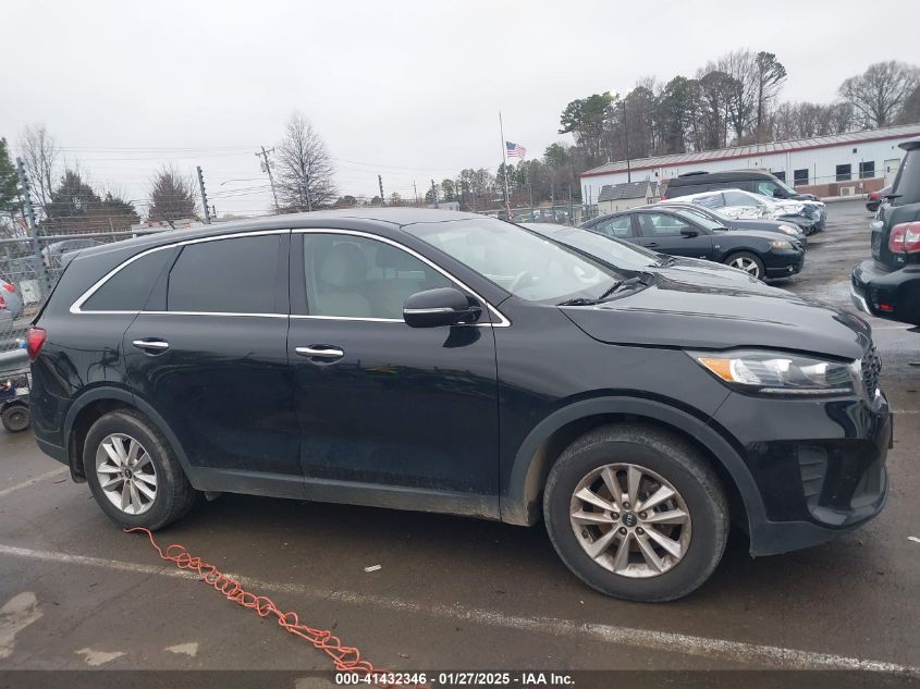 2019 Kia Sorento 2.4L Lx VIN: 5XYPG4A36KG575579 Lot: 41432346