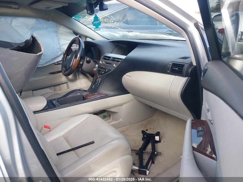 2012 LEXUS RX 350 VIN: 2T2ZK1BA4CC066487