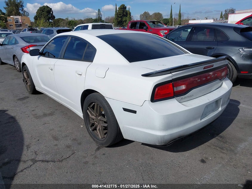 2011 DODGE CHARGER VIN: 2B3CL3CG9BH525900