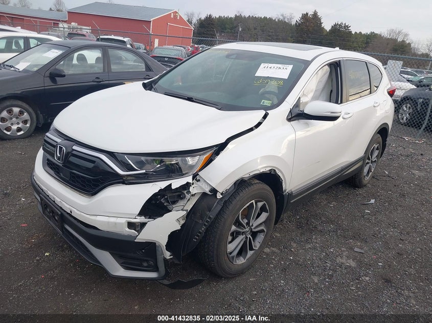 2022 HONDA CR-V VIN: 2HKRW2H8XNH659208