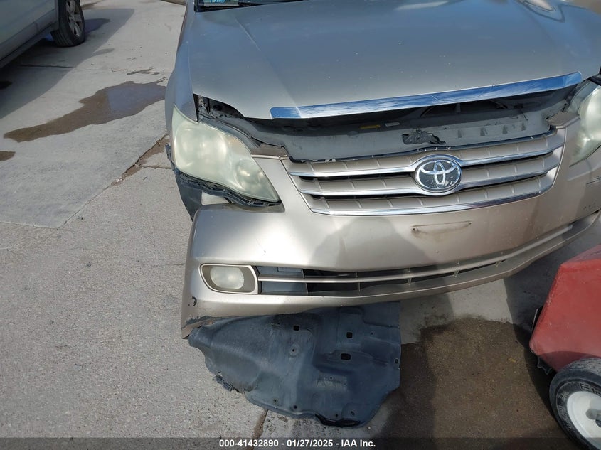 2006 TOYOTA AVALON VIN: 4T1BK36BX6U148358