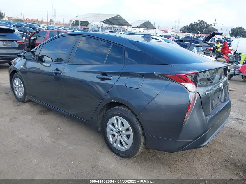 2018 TOYOTA PRIUS VIN: JTDKBRFU5J3073754
