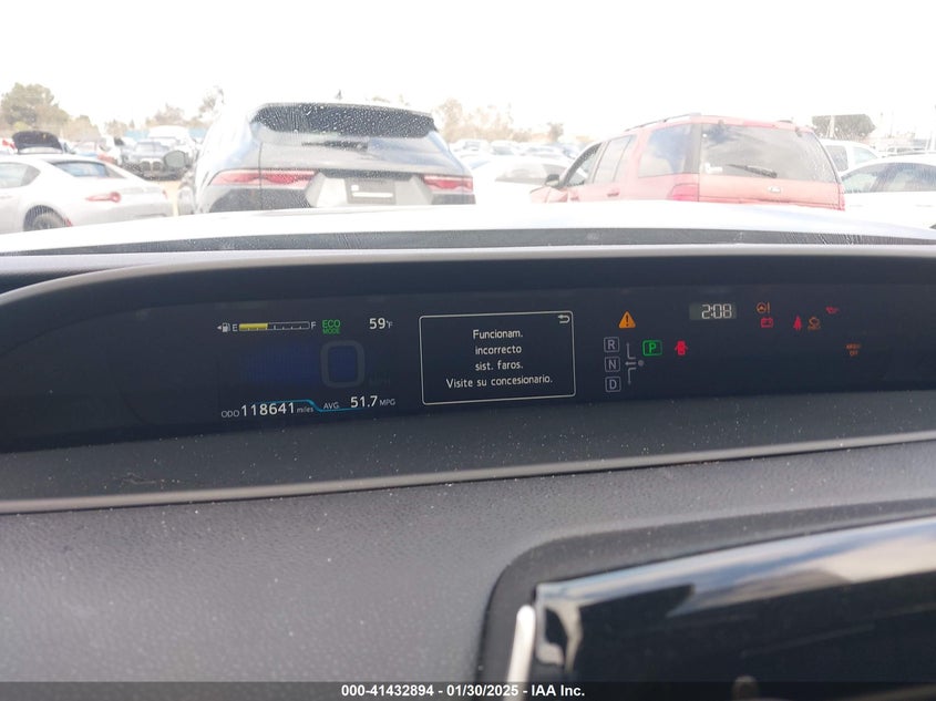2018 TOYOTA PRIUS VIN: JTDKBRFU5J3073754