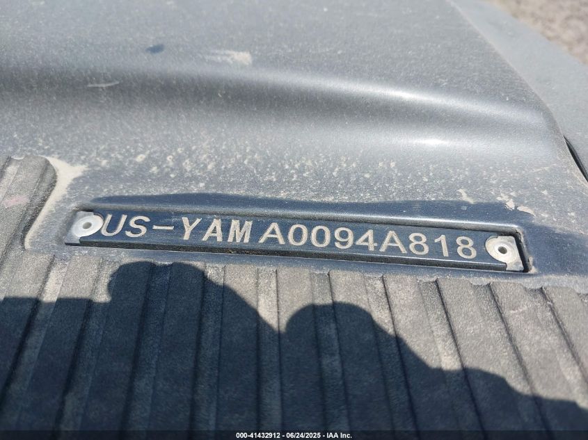 2018 Yamaha Waverunner VIN: YAMA0094A818 Lot: 41432912