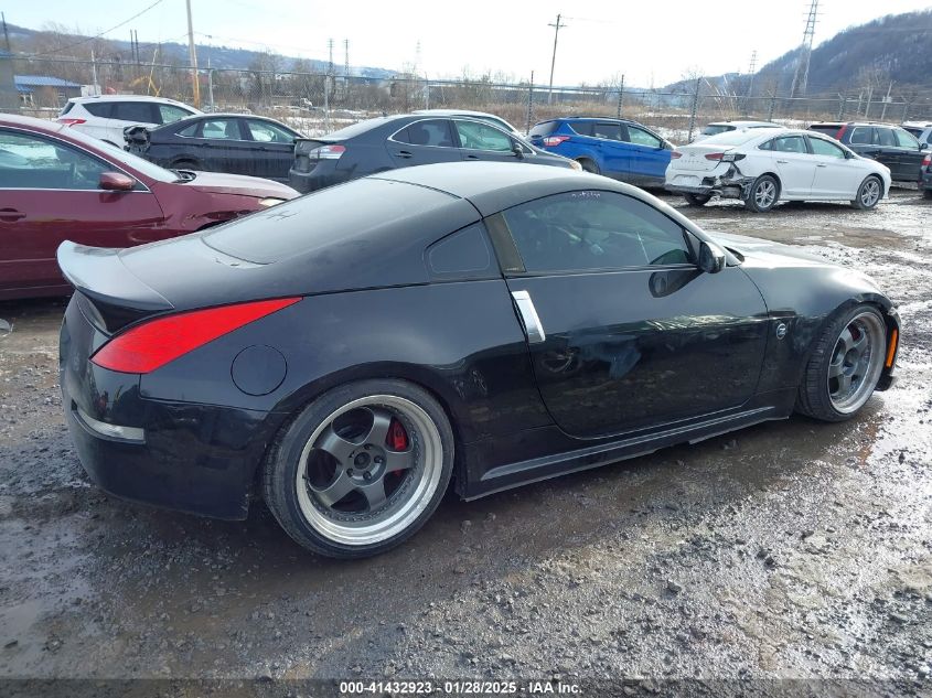 2008 Nissan 350Z VIN: JN1BZ34D68M705485 Lot: 41432923