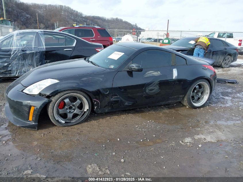 2008 Nissan 350Z VIN: JN1BZ34D68M705485 Lot: 41432923