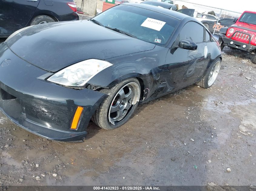 2008 Nissan 350Z VIN: JN1BZ34D68M705485 Lot: 41432923