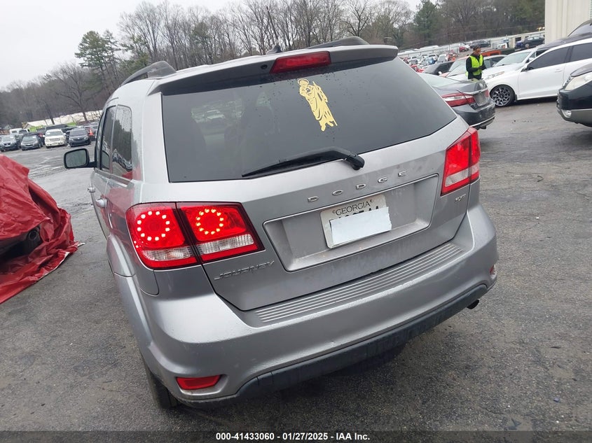 Vin: 3c4pdcbb1ft591101, lot: 41923632, dodge journey sxt 20153