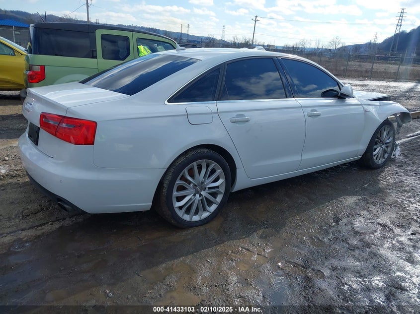 Vin: wauggafc9dn008010, lot: 41923675, audi a6 3.0t premium 20134