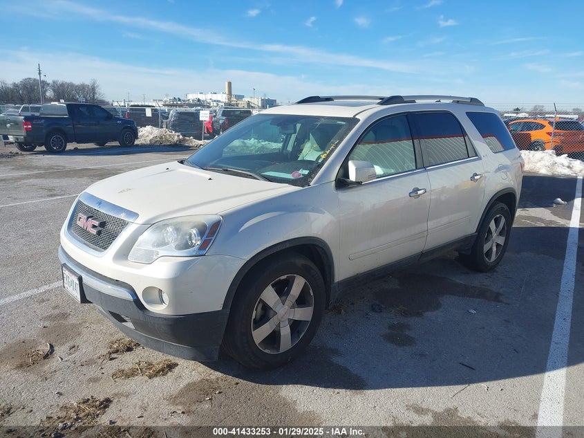 Vin: 1gkkvred9bj126708, lot: 41923825, gmc acadia slt-1 20112
